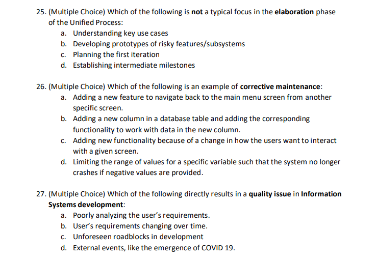 Solved 21. (Multiple Choice) Which of the following is | Chegg.com
