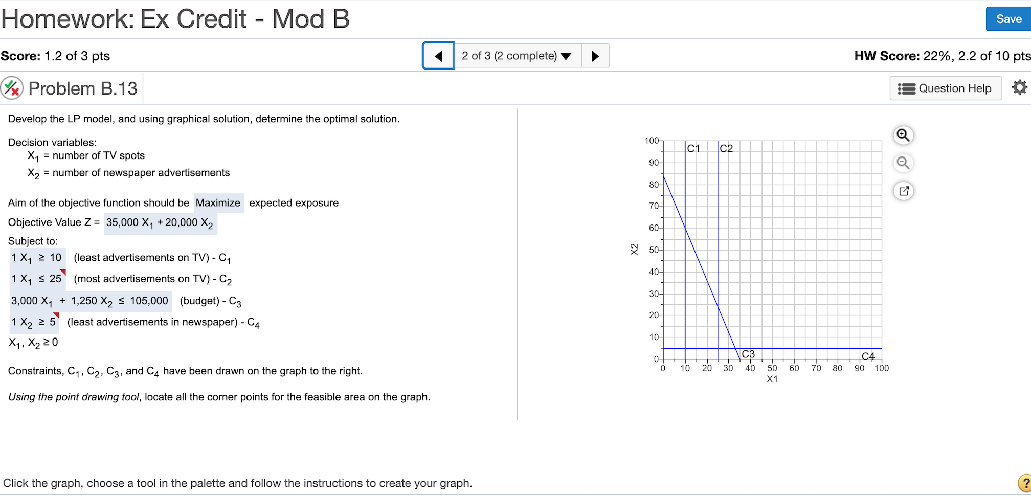 Solved Homework: Ex Credit - Mod B Save 2 of 3 (2 complete) | Chegg.com