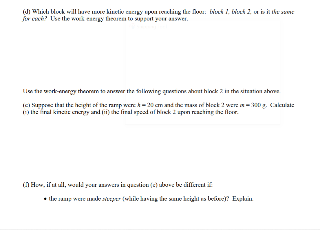 Solved The Net Work Done On An Object E G Whether Posi Chegg Com