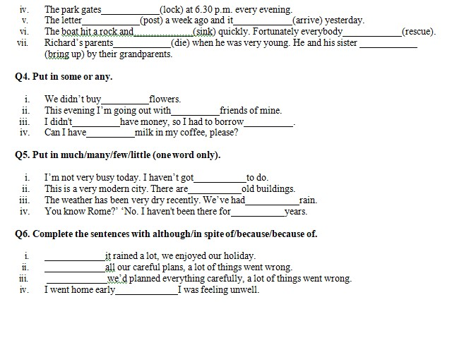 solved-111-q1-complete-the-sentences-using-the-verbs-in-chegg