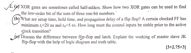 Solved Please answer all three parts of the question with | Chegg.com