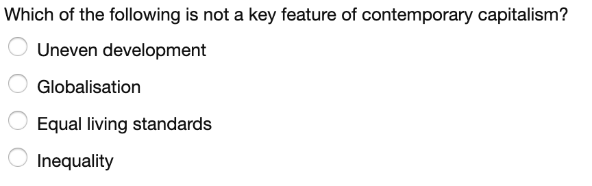 Solved Which of the following is not a key feature of | Chegg.com