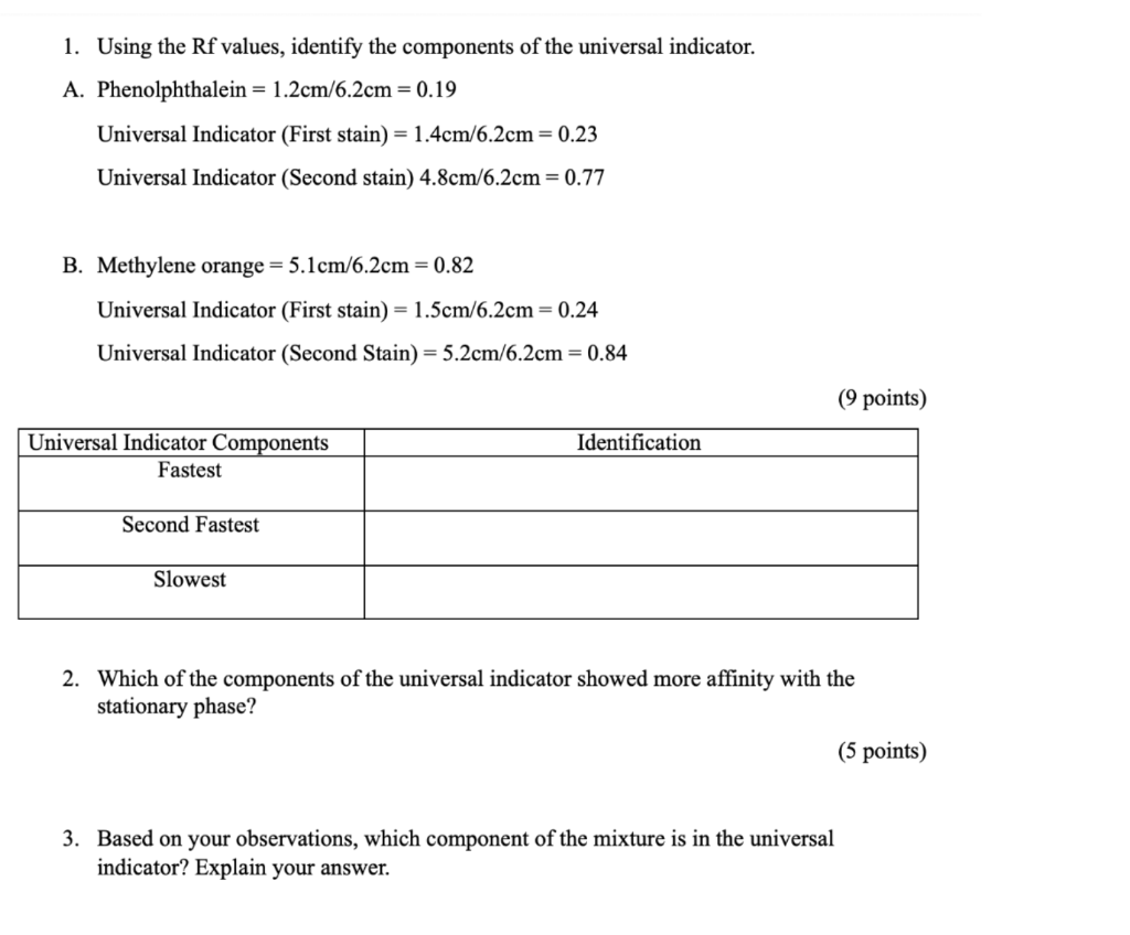 solved-this-is-a-chromatography-experiment-the-rf-values-chegg