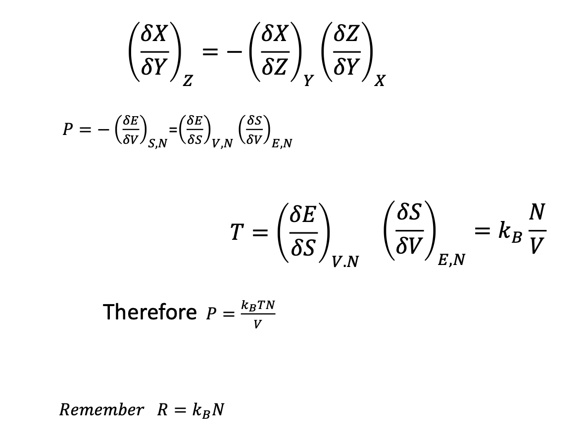 Solved Starting With The Following Partial Derivative | Chegg.com