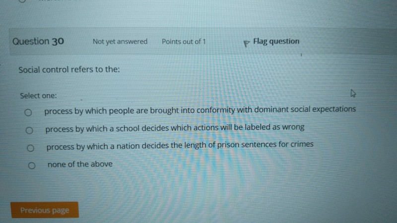 Solved Question 28 Not yet answered Points out of 1 Flag | Chegg.com