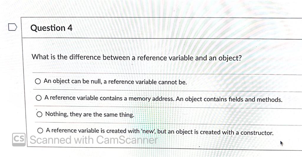 Solved How Many Objects Can Be Created Based On A Single | Chegg.com