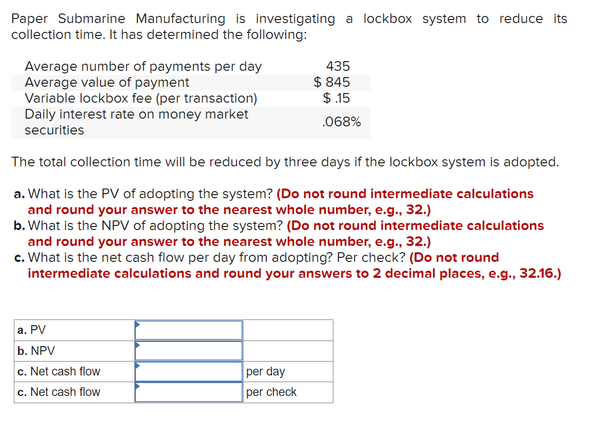 Solved Paper Submarine Manufacturing is investigating a