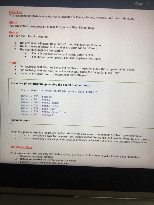 Solved This is for Java please follow the instructions this | Chegg.com