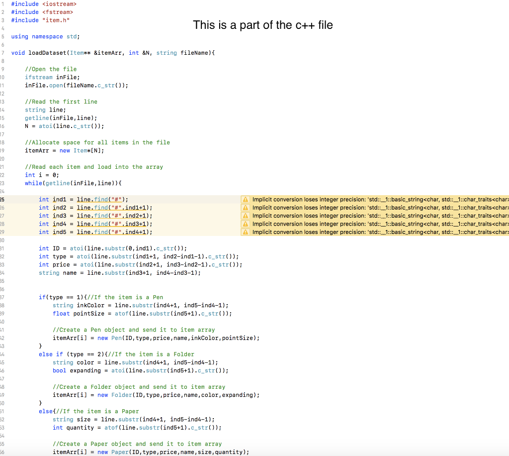 Solved C++ file-\ #include #include | Chegg.com