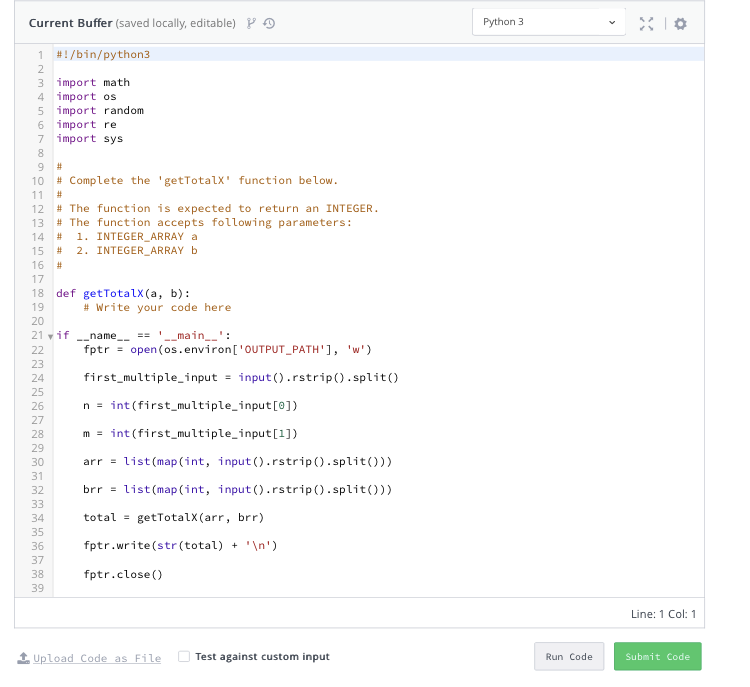 Solved You should complete the function and ensure it | Chegg.com