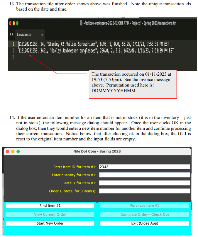 Solved Description: Develop a Java program that creates a | Chegg.com