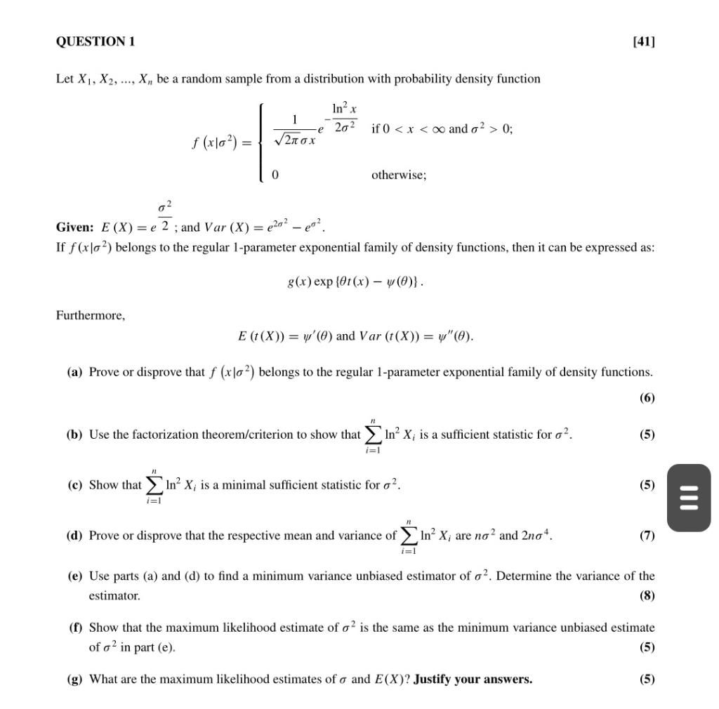 Solved Let X1,X2,…,Xn be a random sample from a distribution | Chegg.com