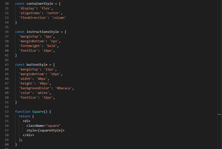Solved We provided some simple React template code. Your | Chegg.com