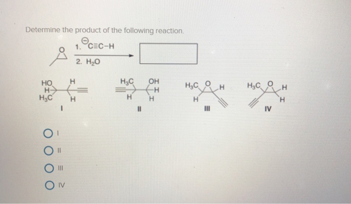 Solved Determine The Product Of The Following Reaction 2 5725