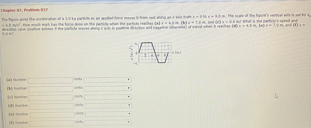 Solved Chapter 07, Problem 037 The figure gives the | Chegg.com