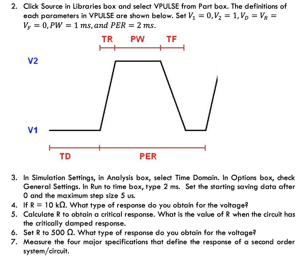 Solved Find Neper frequency α, and resonant (radian)