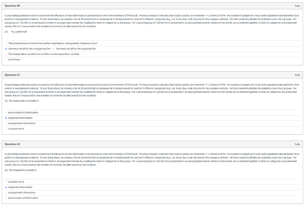 Solved Question 20 Differences in how values for a variable | Chegg.com