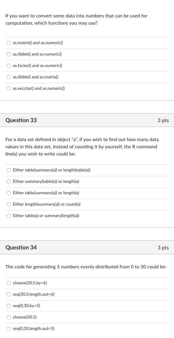 Solved If you want to convert some data into numbers that | Chegg.com
