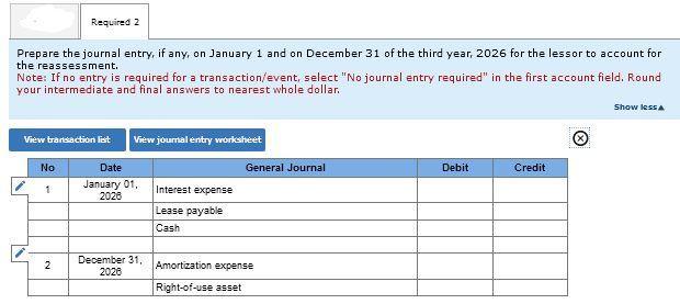 Solved On January 1, 2024, Rick's Pawn Shop leased a truck | Chegg.com