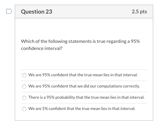 Solved Which of the following statements is true regarding a | Chegg.com