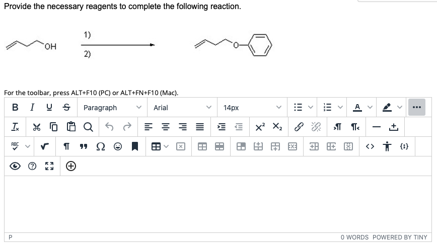 Solved Provide The Necessary Reagents To Complete The | Chegg.com