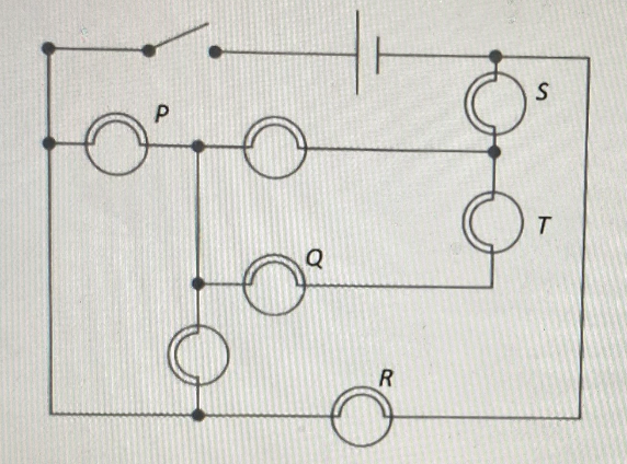 Solved In The Following Circuit, All Bulbs Are Identical. | Chegg.com