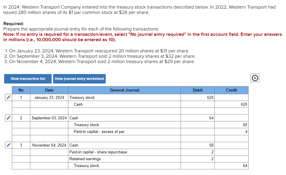 Solved In 2024 Western Transport Company Entered Into The Chegg Com   Php8Ozund