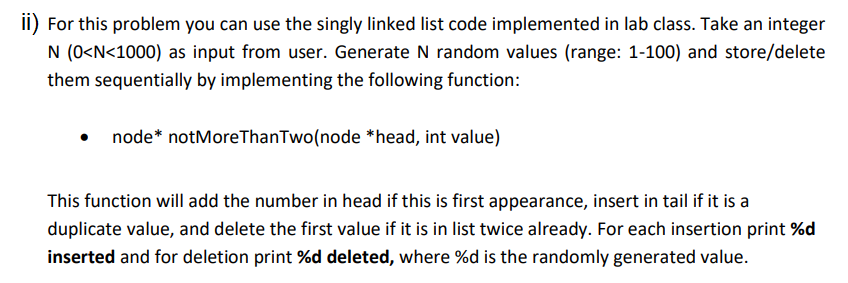 Solved Question 5: (ii) - Data Structures And Algorithms - | Chegg.com