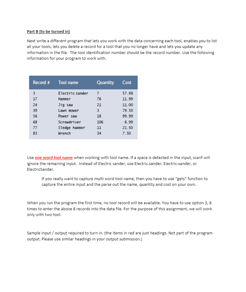 Solved WRITE IN C CODE ONLY (NOT C++ OR C# THANK YOU) I'm | Chegg.com