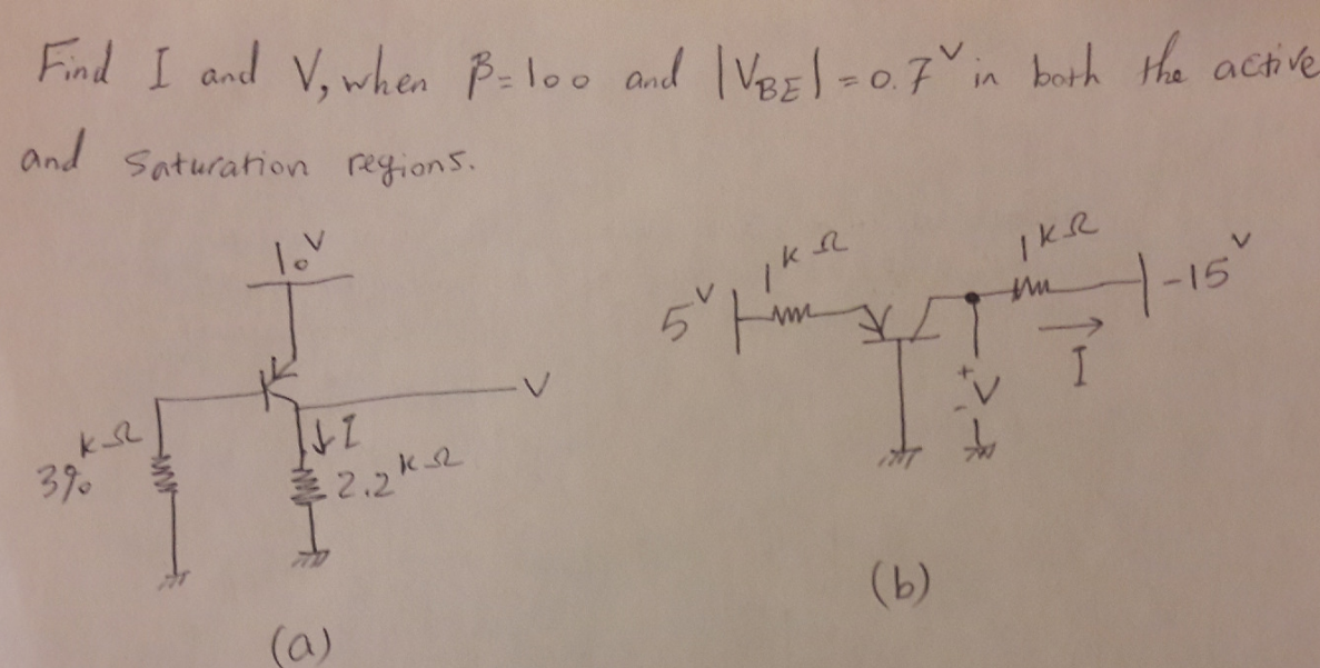 Solved Find I And V When Ss Loo And Iv Bel 0 1 In Both Chegg Com