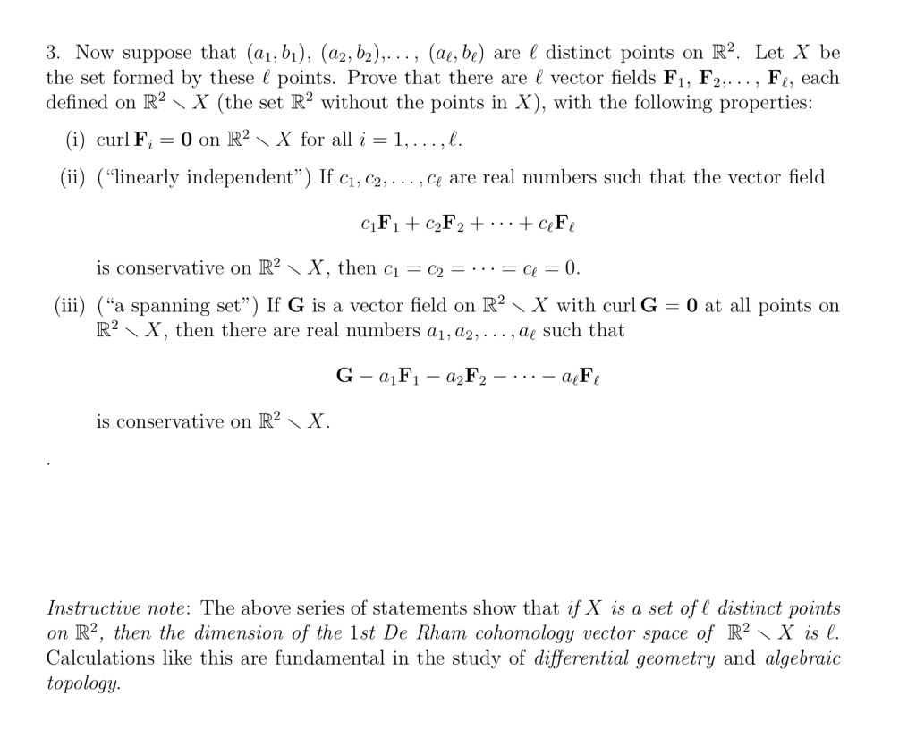 Solved 3. Now Suppose That (a1, Bı), (a2, B2),..., (ae, Be) | Chegg.com