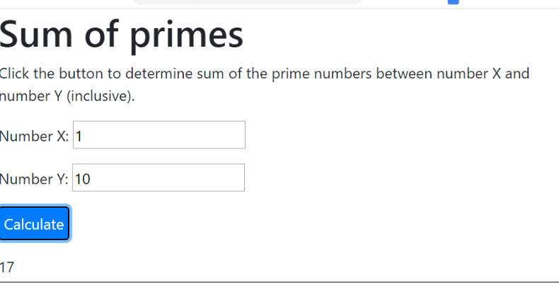 Solved Write a program that computes the sum of the prime | Chegg.com