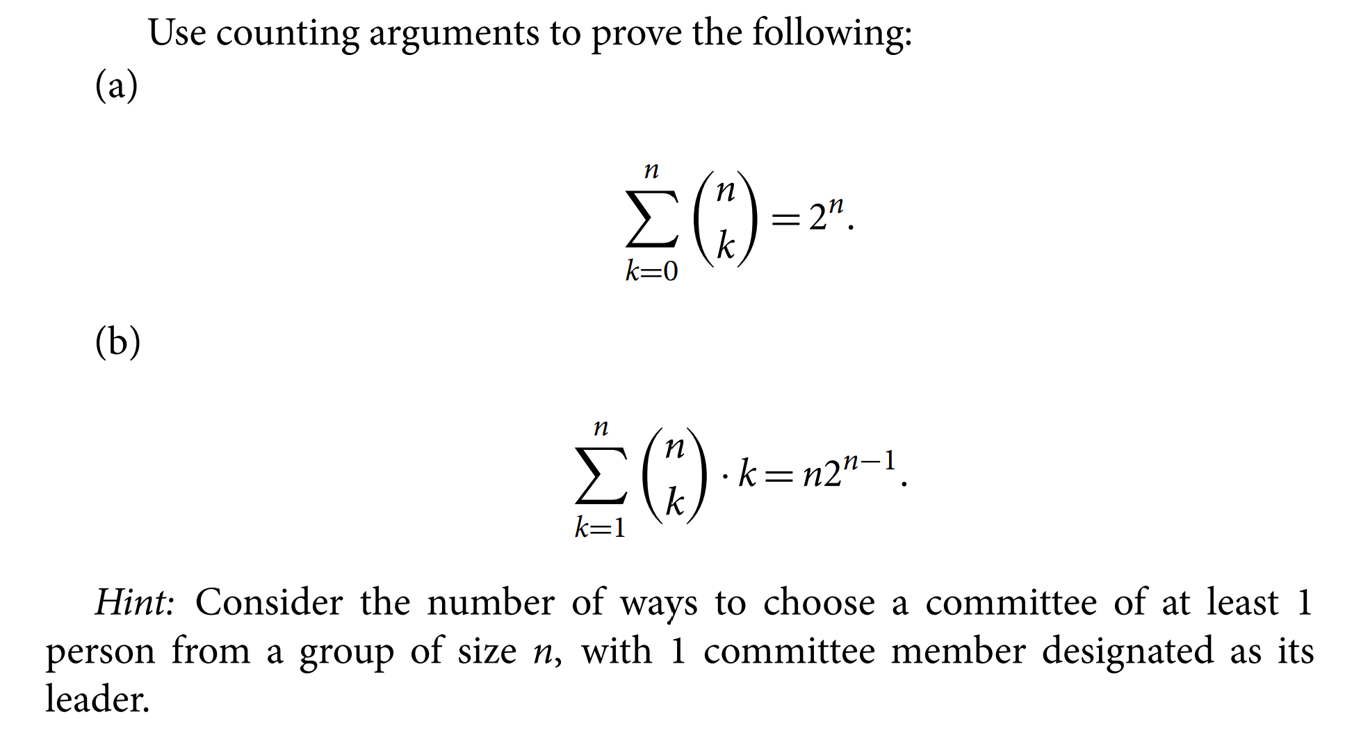 Solved Discrete Math Problem In Counting Subsets Section. | Chegg.com