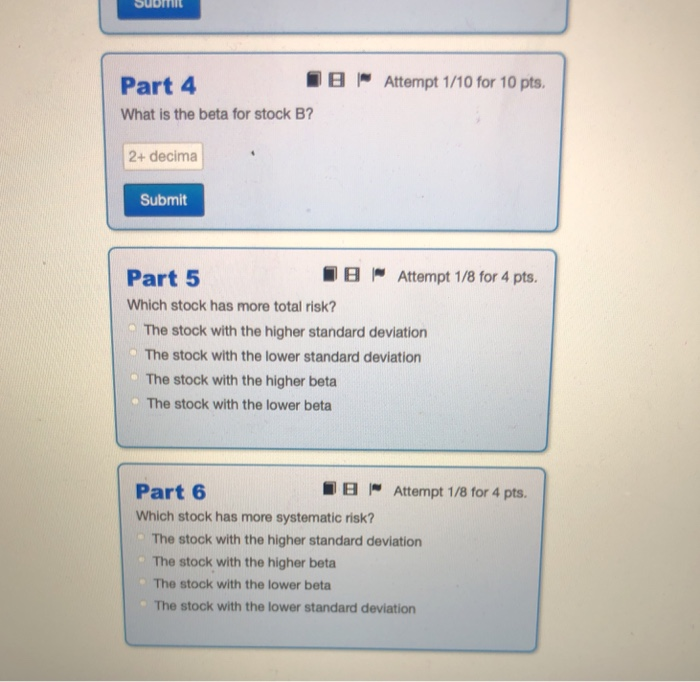 Solved Problem 5 Intro We know the following expected | Chegg.com