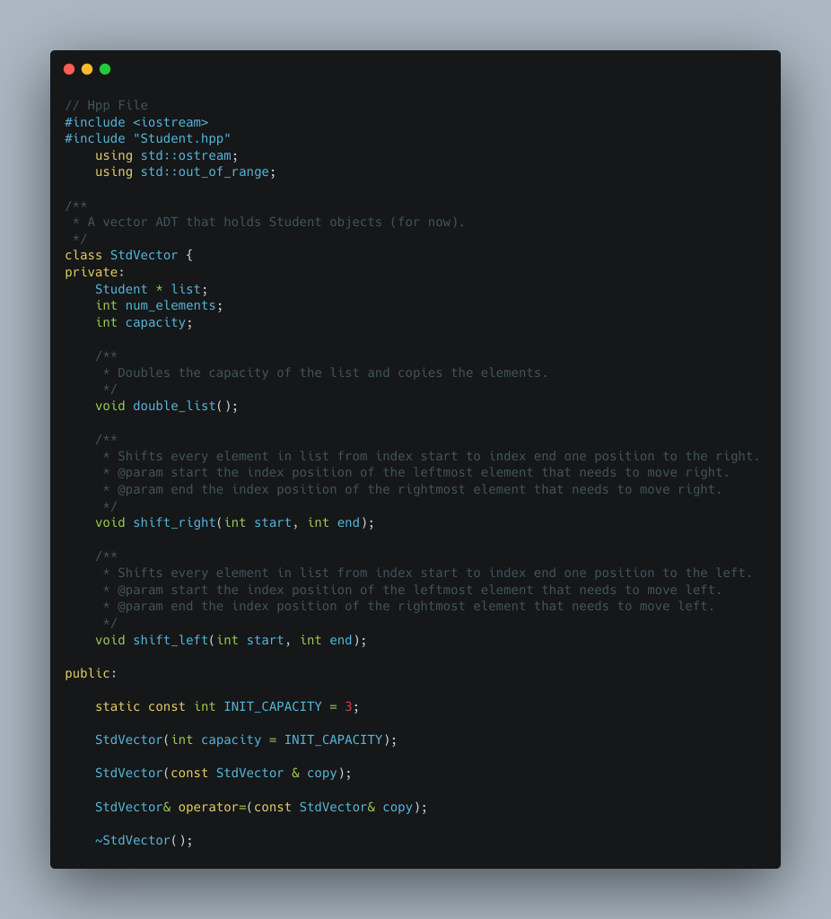 Solved C++ Code the instructions are provided below in the | Chegg.com