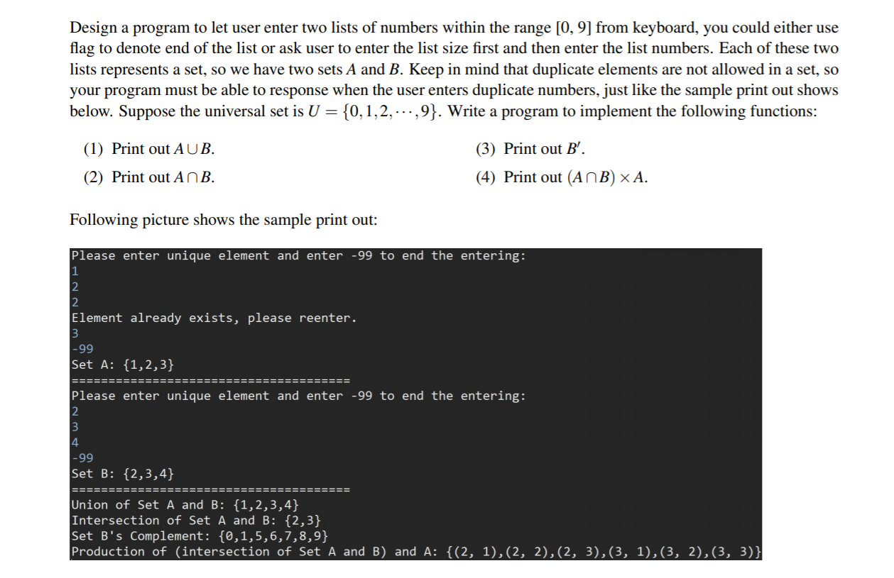 solved-design-a-program-to-let-user-enter-two-lists-of-chegg