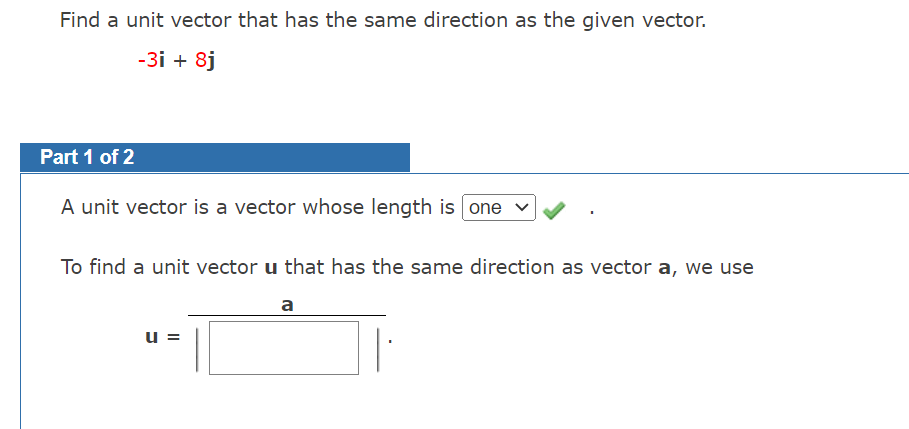 Solved Use The Given Vectors To Answer The Following | Chegg.com