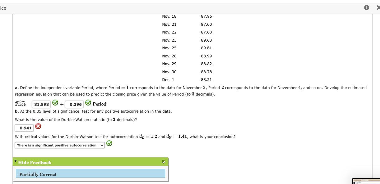 Solved PLEASE ANSWER QUESTION B B. At The 0.05 Level Of | Chegg.com