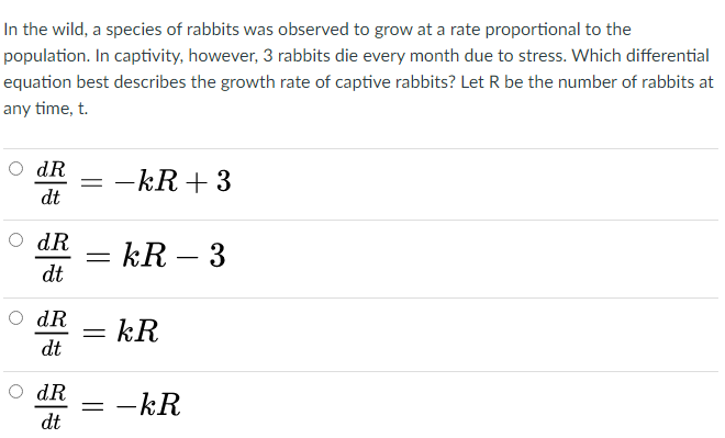 Solved In the wild, a species of rabbits was observed to | Chegg.com