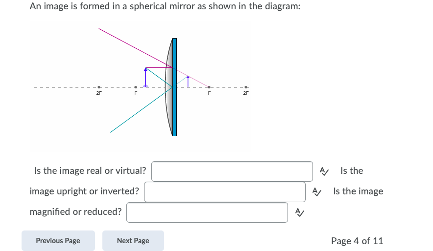 Solved An Image Is Formed In A Spherical Mirror As Shown In Chegg Solved An Image Is Formed In A Spherical Mirror As Shown In Chegg
