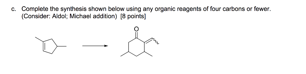 Solved Propose a synthesis for each of the following | Chegg.com