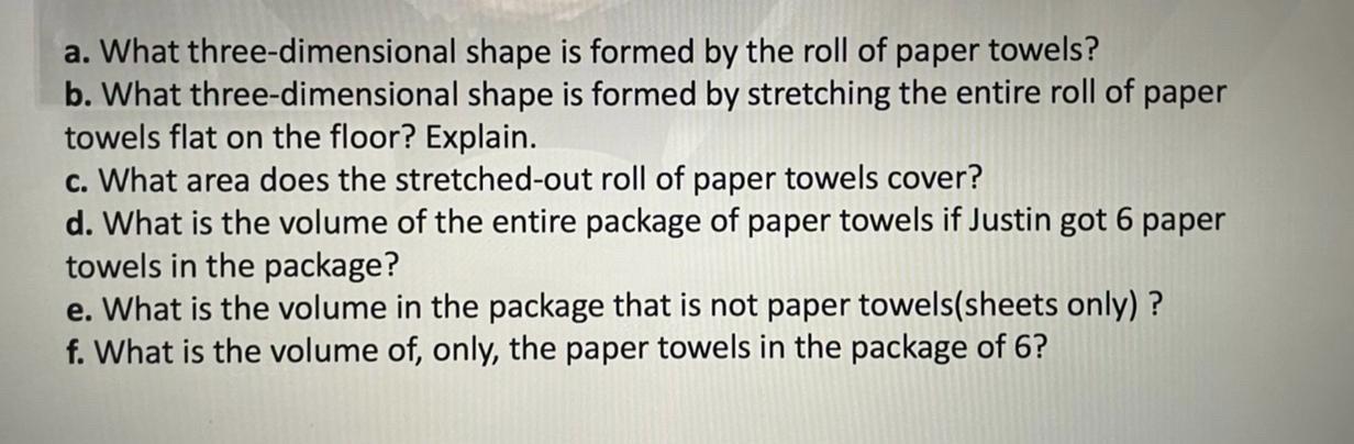 Geometry - Not Paper Towel (set of 6)