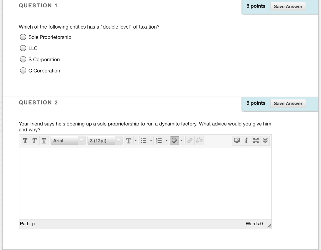 Solved QUESTION 1 5 points Save Answer Which of the | Chegg.com