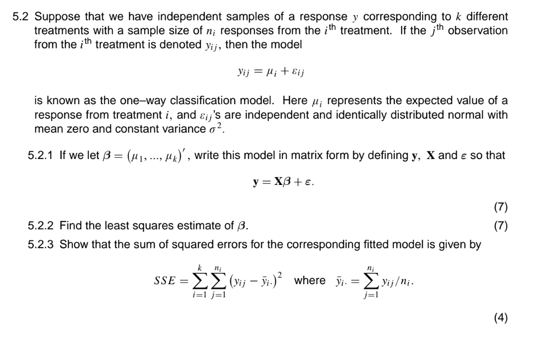 Solved 2 Suppose that we have independent samples of a | Chegg.com