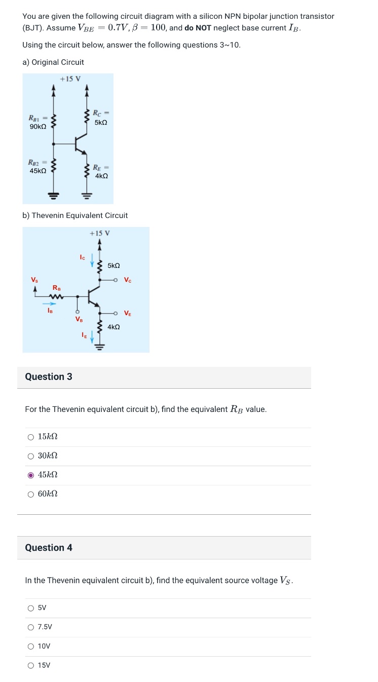 Solved You are given the following circuit diagram with a | Chegg.com