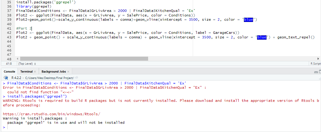 Solved I keep getting an error in line 37 for