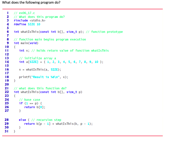Solved A really detailed explanations of each program, | Chegg.com
