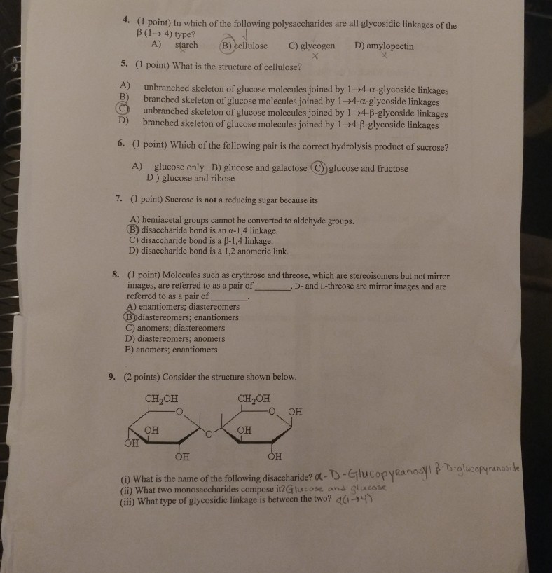 Solved 4. (I point) In which of the following