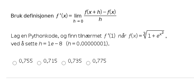 Solved Use The Definition F X Can Use Pythoncode And Chegg Com