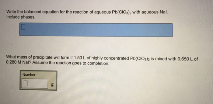 Solved Write The Balanced Equation For The Reaction Of Chegg